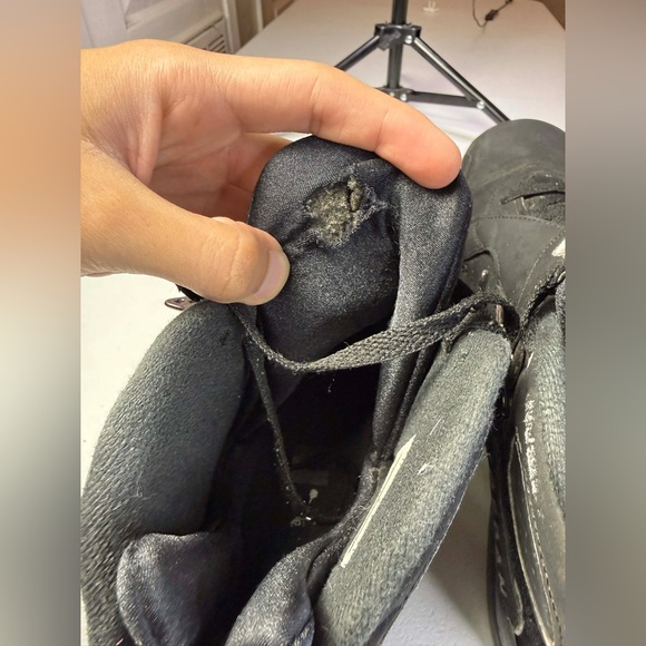 Size 12 - Air Jordan 8 Retro 2015 Chrome Black Grey Suede (305381-003) - Picture 9 of 16